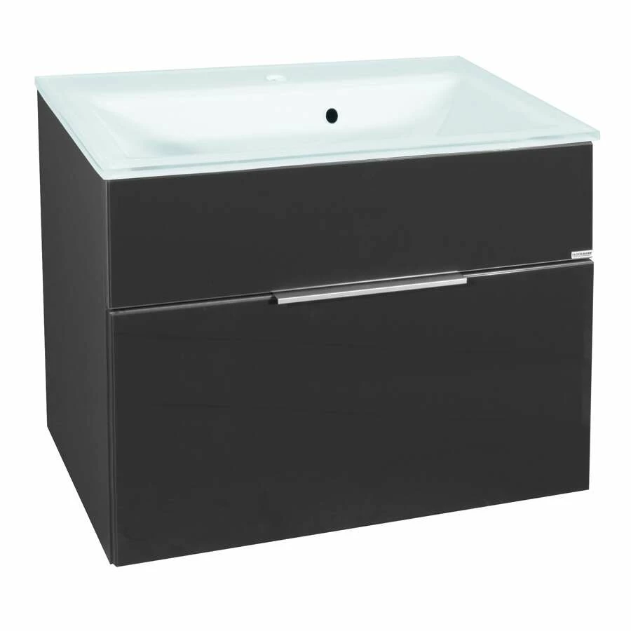 Fackelmann Badmöbelset Kara 80 Cm Anthrazit