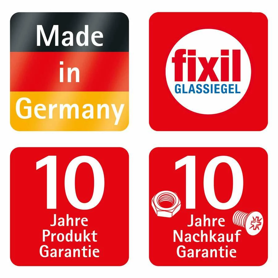 Schulte Komfort Badewannenfaltwand 1-teilig Black Style Dekor Querstreifen – Bild 6