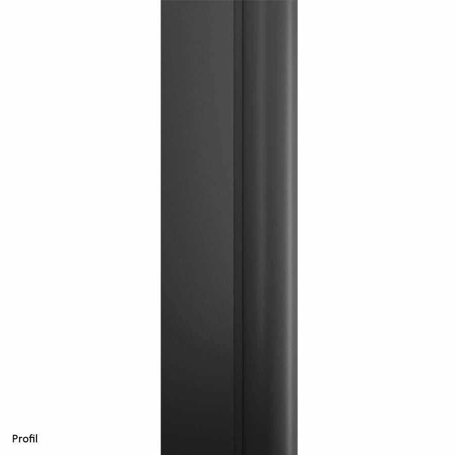 Schulte Komfort Badewannenfaltwand 2-teilig Black Style Dekor Querstreifen – Bild 5