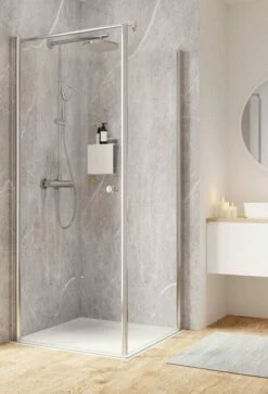 Schulte Garant 2.0 Drehtür Mit Schwenkbarer Seitenwand