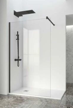 Profiltek FADO Duschwand, 6 Mm Mit Farbwahl