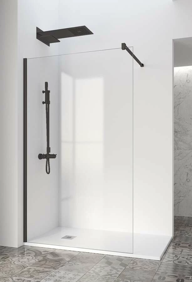 Profiltek FADO Duschwand, 6 Mm Mit Farbwahl