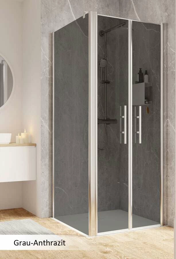 Schulte Garant 2.0 Pendeltür Mit Seitenwand 2-teilig – Bild 2