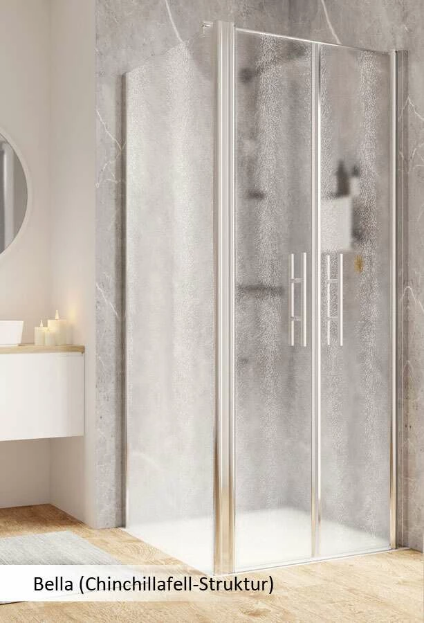 Schulte Garant 2.0 Pendeltür Mit Seitenwand 2-teilig – Bild 3