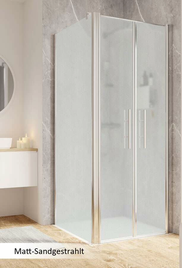 Schulte Garant 2.0 Pendeltür Mit Seitenwand 2-teilig – Bild 6