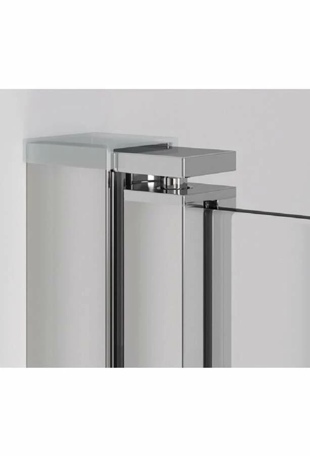 Profiltek HADA PLUS 310 Pendeltür Mit Seitenwand, 6 Mm Mit Farbwahl – Bild 3