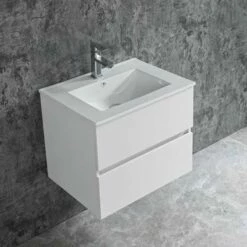 Duschmeister Badmöbelset 60 Cm Sano 524, Weiß