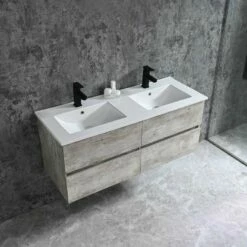 Duschmeister Badmöbelset 120 Cm Sano 534, Grau