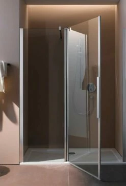 Koralle Duschkabine MyDay Pendeltür Mit Festelement Für Nische