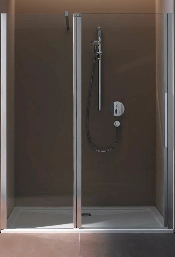 Koralle Duschkabine MyDay Pendeltür Mit Festelement Für Nische – Bild 2