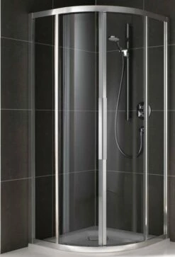 Koralle Duschkabine MyDay Runddusche 4-teilig Mit Schiebetür