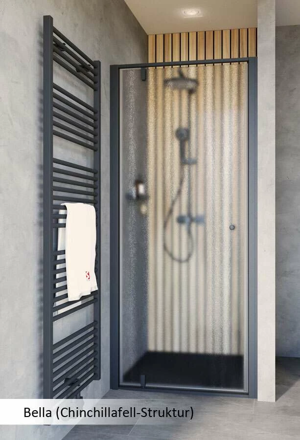 Schulte Trend 2.0 Drehtür In Nische Black Style – Bild 4