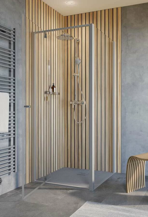 Schulte Trend 2.0 Drehtür Inklusive Seitenwand – Bild 2