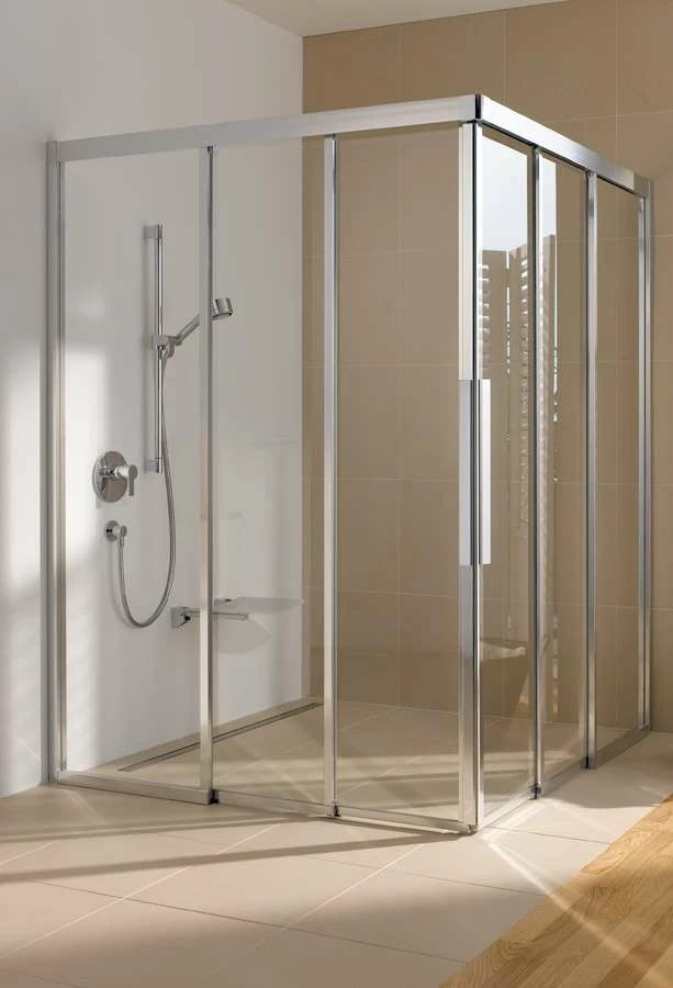 Koralle Duschkabine MyDay Comfort Eckeinstieg SchiebetĂĽr