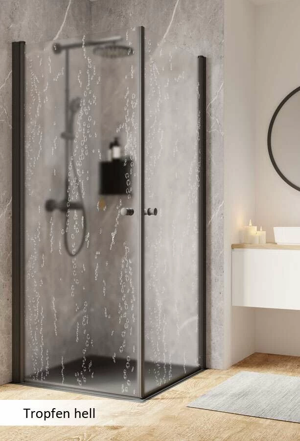 Schulte Garant 2.0 Eckeinstieg 2-teilig Black Style – Bild 7