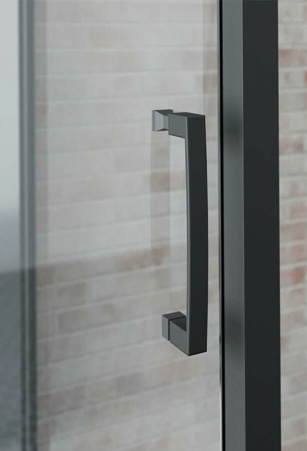 Schulte Komplettduschkabine Black Bali Mit Schiebetür 850 X 1150 Mm, Höhe 2150 Mm – Bild 2