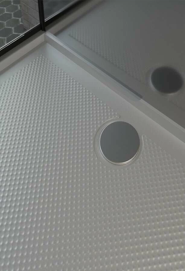 Schulte Komplettduschkabine Black Bali Mit Schiebetür 850 X 1150 Mm, Höhe 2150 Mm – Bild 3