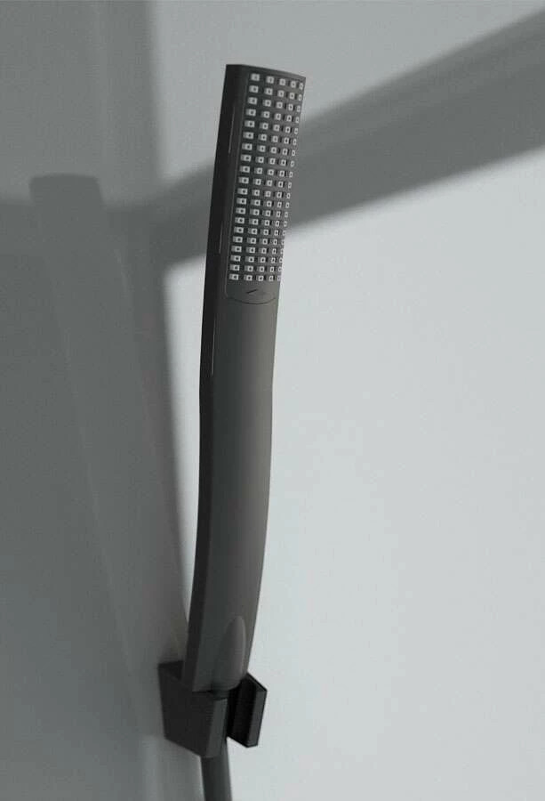 Schulte Komplettduschkabine Black Bali Mit Schiebetür 850 X 1150 Mm, Höhe 2150 Mm – Bild 4