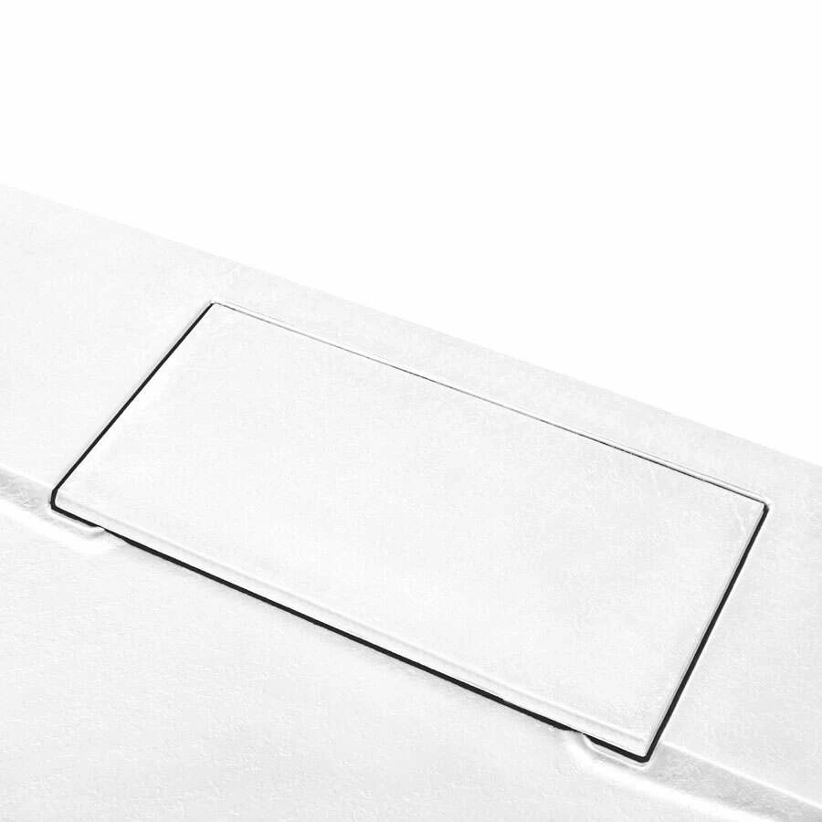 Schulte Duschwanne Mineralguss DWM-Tec Rechteck Mit Steinstruktur – Bild 6