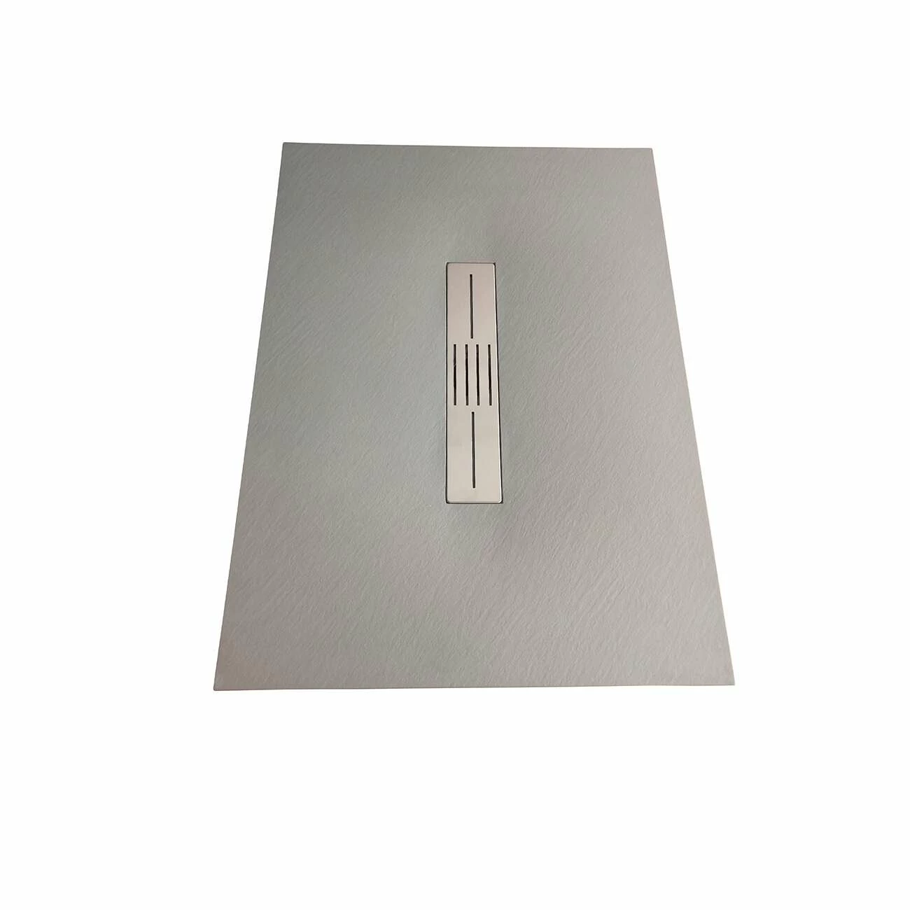 Duschwanne Duschmeister Sano 549 Mineralguss Grau 170x80 Cm Steinoptik