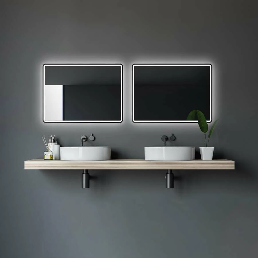 Duschmeister Leuchtspiegel Royalux TBM 80 X 60 Cm Black – Bild 3