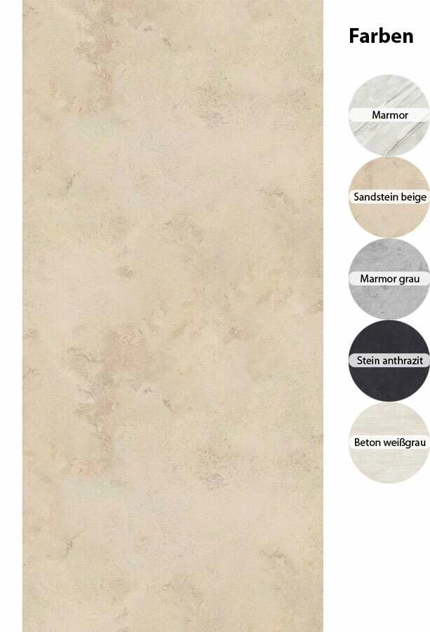 Breuer Duschrückwand Hochglanz-Dekor – Bild 9