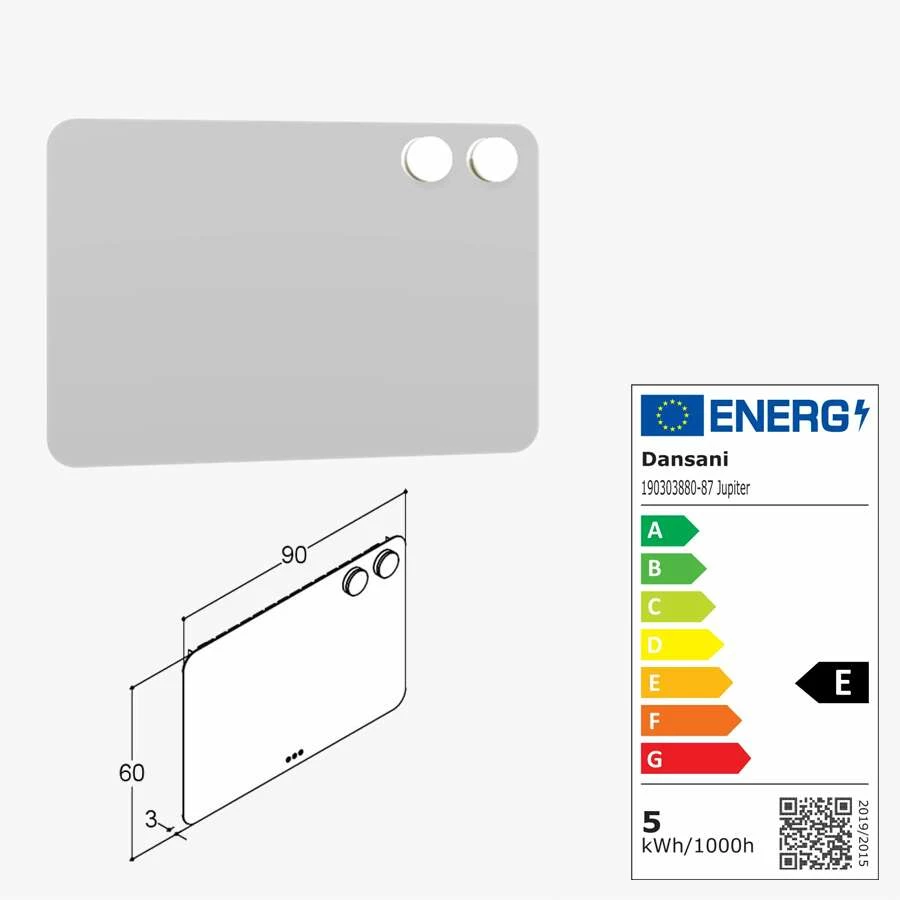 Dansani Curvo Badmöbel 90 Cm – Bild 7