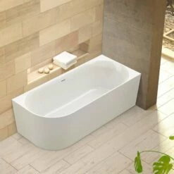 Ottofond Eckbadewanne Mince Corner Links 180 X 80 Cm