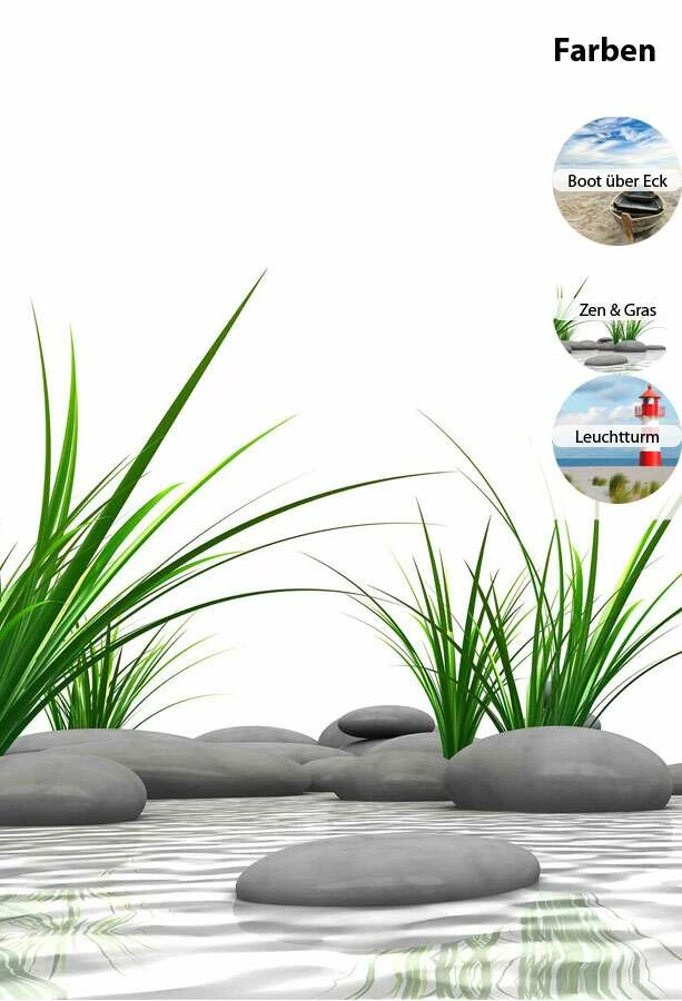 Breuer Duschrückwand Foto-Motive 2-seitig – Bild 5