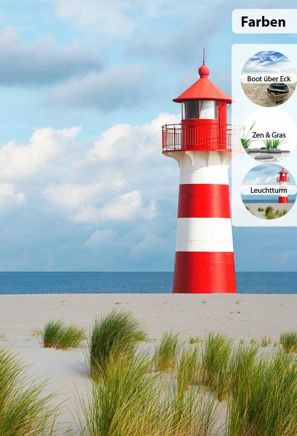 Breuer Duschrückwand Foto-Motive 2-seitig – Bild 6