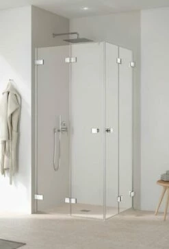 Kermi Mena Eckeinstieg Drehfalttüren Mit Wandbeschlag