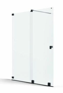 SCHĂ–NER WOHNEN-Kollektion Walk-In Dusche Fit - SchiebetĂĽr 8 Mm Black Version