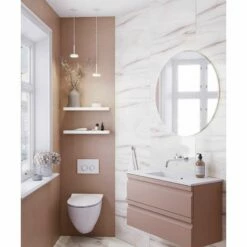 Dansani Corona Spiegel Rund Mit Integrierter Beleuchtung 90 Cm