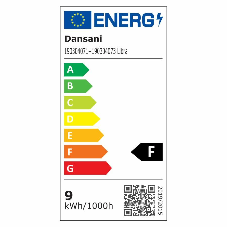 Dansani LED-Aufsatzleuchte Libra Schwarz 60 Cm – Bild 3