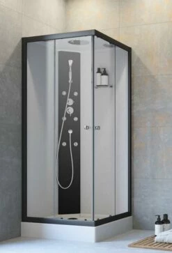 Maw By GEO Komplettdusche Fertigdusche FAST Eckeinstieg 90 X 90 X 215 Cm