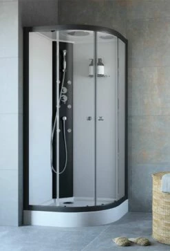 Maw By GEO Komplettdusche Fertigdusche FAST Runddusche 90 X 90 X 215 Cm