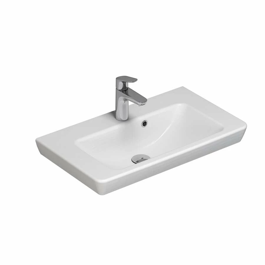 Dansani Spar-Set Multo+ Lotto Mit Spiegel Und Lampe Weiß Hochglanz 65 Cm – Bild 5