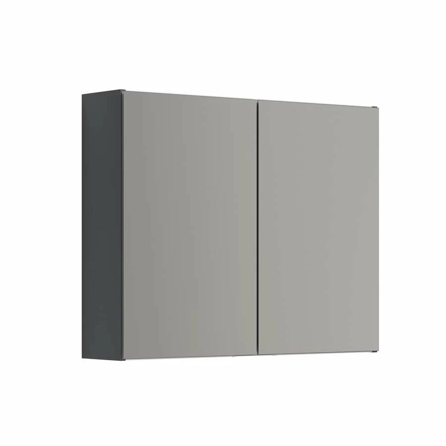 Dansani Spar-Set Multo+ Lotto Mit Spiegelschrank Und Lampe Grau Matt 85 Cm – Bild 3