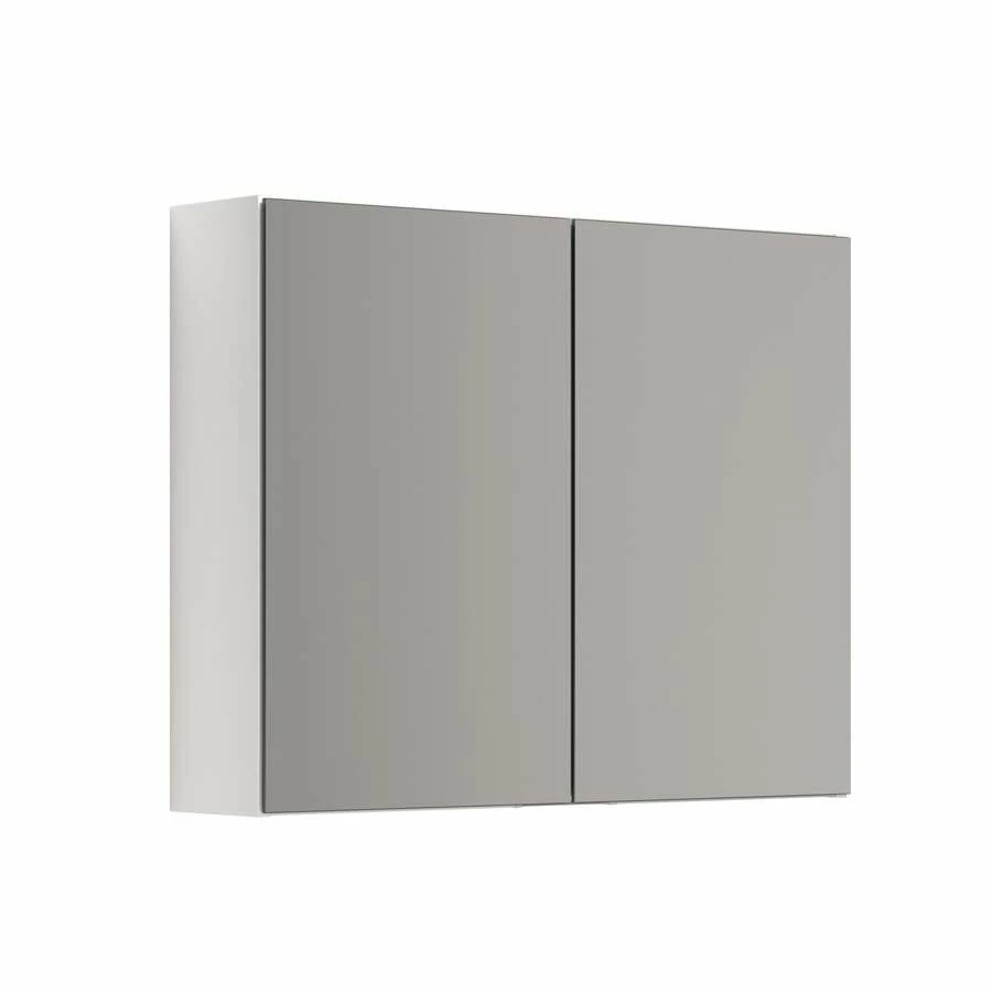 Dansani Spar-Set Multo+ Lotto Mit Spiegelschrank Und Lampe Weiß Hochglanz 85 Cm – Bild 3