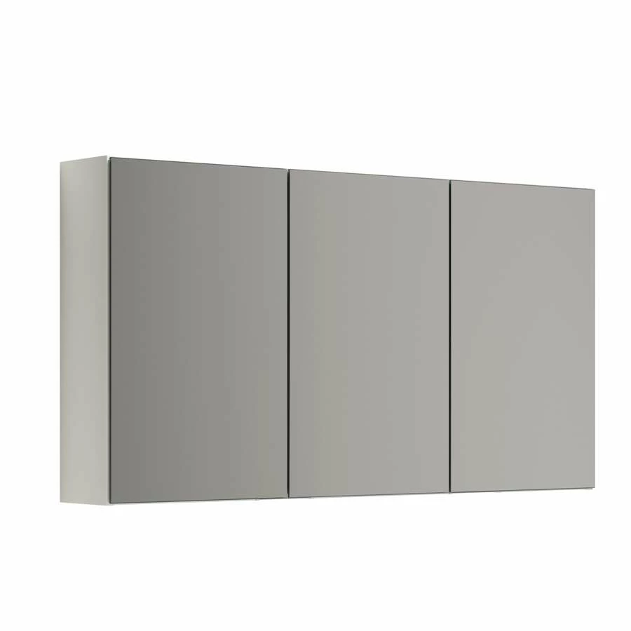 Dansani Spar-Set Multo+ Lotto XL Mit Spiegelschrank Und Lampe Weiß Matt 125 Cm – Bild 3