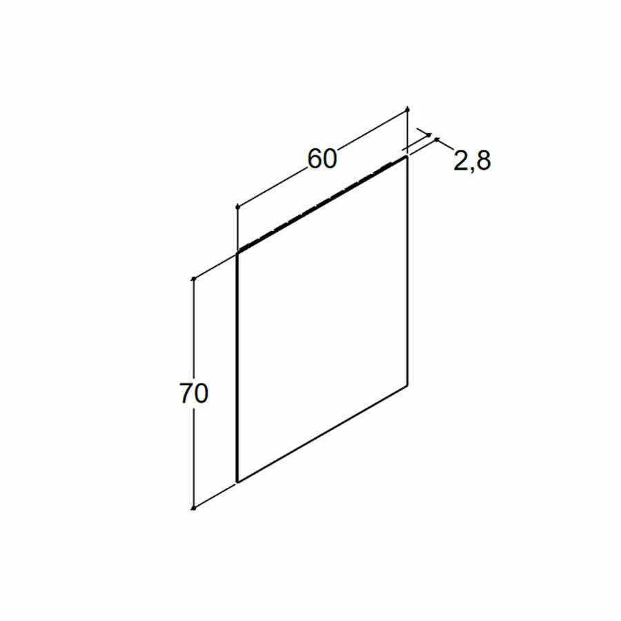 Dansani Spar-Set Multo+ Amber Mit Spiegel Und Lampe Warme Eiche 61 Cm – Bild 4