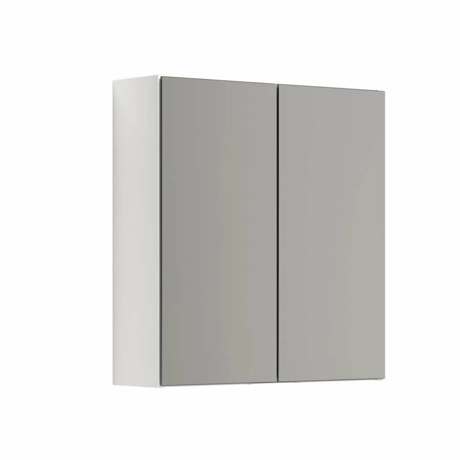 Dansani Spar-Set Multo+ Amber Mit Spiegelschrank Und Lampe Weiß Hochglanz 61 Cm – Bild 3