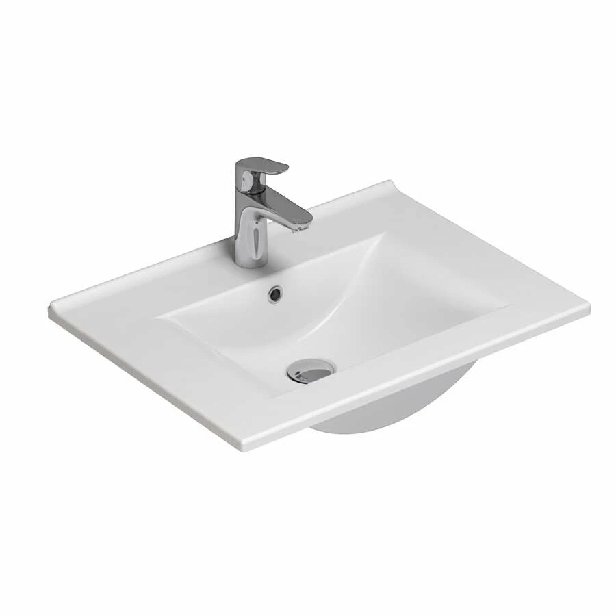 Dansani Spar-Set Multo+ Amber Mit Spiegelschrank Und Lampe Weiß Hochglanz 61 Cm – Bild 5