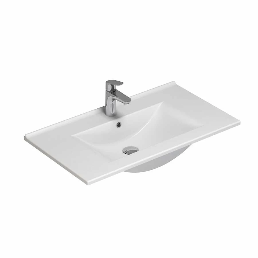 Dansani Spar-Set Multo+ Amber Mit Spiegel Und Lampe Schwarz Struktur 81 Cm – Bild 5