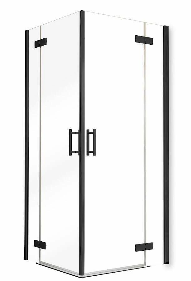 Schulte Toura Eckeinstieg 4-teilig 8 Mm Black Style – Bild 2