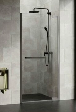 Novellini N180 1B Drehtür In Nische Versione Nero