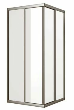 Koralle Duschkabine TwiggyTop Eckeinstieg, Schiebetüren