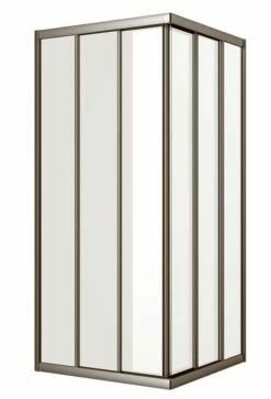 Koralle Duschkabine TwiggyTop Eckeinstieg, 3-teilig