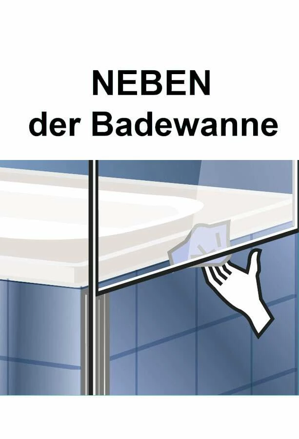 Breuer First Glass Drehtür Mit Seitenwand An Badewanne – Bild 4