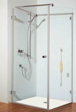 Breuer FIRST GLASS Drehtür Mit Seitenwand 8 Mm